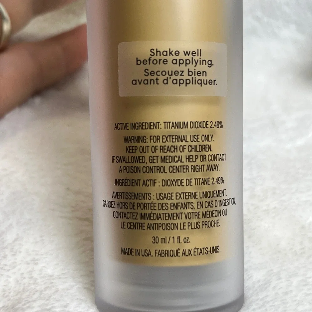 bareMinerals Original Liquid Mineral Foundation Golden Beige 13 SPF 20 -‎ NEW